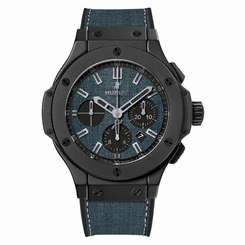 NEW HUBLOT Big Bang Blue Automatic Ceramic Watch 301.CI.2770.NR.JEANS Limited 845960059558