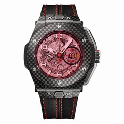 NEW HUBLOT BIG BANG FERRARI Carbon Red Magic watch Mens 401.QX.0123.VR 845960050968