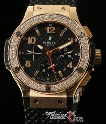 Hublot Big Bang Evolution 44mm 301.PB.131.RX Rose Gold Diamond 2Yr Waranty #I568