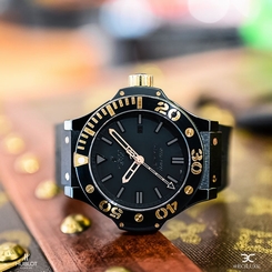 Hublot Big Bang King Black Magic w/ Gold Limited Edition to 25pcs. Very Rare