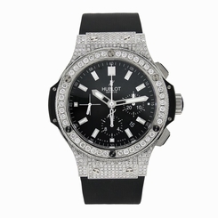 Hublot Big Bang Steel 44mm 301.SX.1170.RX Rubber Black Complete Ret: $13,700 722382292674
