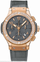 Hublot 341.PT.5010.LR.1104 Big Bang Earl Gray Gold 41mm B&P New Ret: $38,300.00