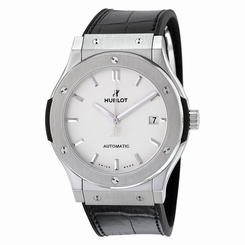 Hublot Classic Fusion Automatic Opaline Dial Titanium 45 MM Mens Watch