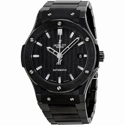 HUBLOT MEN'S CLASSIC FUSION 45MM CERAMIC BAND AUTOMATIC WATCH 511.CM.1770.CM 845960042925