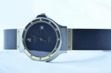 HUBLOT CLASSIC MDM QUARTZ LADIES STEEL/GOLD TOP CONDITION 28MM RAR