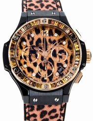 NEW Hublot Big Bang Gold Leopard Limited Edition Watch 341.CP.7610.NR.1976