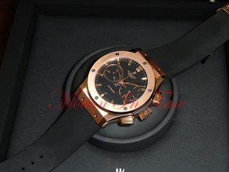 Hublot Classic Fusion Chronograph 45mm Rose Gold Black Dial 521.OX.1180.RX