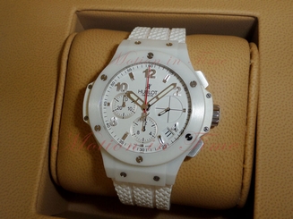 Hublot Big Bang Aspen All White Ceramic 41mm Chronograph Automatic 341.CH.230.RW