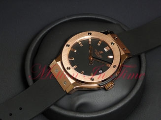 Hublot Classic Fusion 18kt Rose Gold 38mm Quartz Black Dial 561.PX.1180.RX