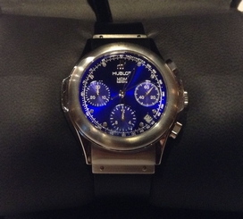 Hublot Blue Steel Chronograph MDM 1810.1