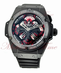 Hublot Big Bang King Power Unico GMT Black Ceramic, Ref # 771.CI.1170.RX