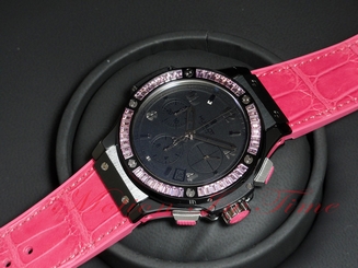 Hublot Big Bang Black Tutti Frutti Pink Baguette Sapphires 341.CP.1110.LR.1933