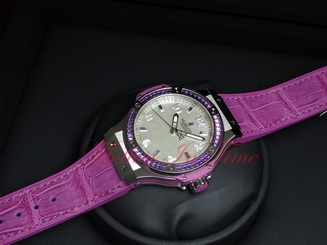 Hublot Big Bang Quartz Tutti Frutti 38mm "Purple" Steel 361.SV.6010.LR.1905