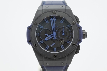  Hublot King Power Vendome 709.C1.1190.GR.ABB10 All Blue Black Chronograph