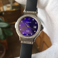  HUBLOT MDM  W/ Diamond Bezel & Lugs - 1391.5.054