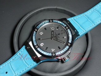 Hublot Big Bang BlackTutti Frutti Blue Topaz Baguette 38mm 361.CL.1110.LR.190