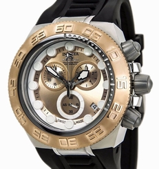New Invicta Men's 15576 Subaqua Swiss Made Gold Dial Chronograph Watch
