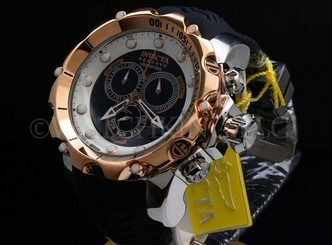Invicta Reserve Venom Sea Dragon Gen II Black  MOP HP Swiss Made Chrono WatchNEW