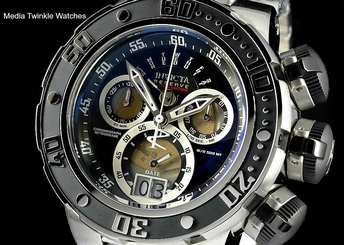 NEW Invicta 52mm SUBAQUA Sea Dragon Black Dial Limited Edition Bracelet Watch