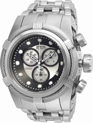@New Invicta Reserve 52mm Bolt Zeus Quartz Chronograph 21807 Stainless Bracelet