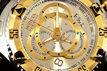 Invicta Reserve 52mm Excursion TOURING EDITION Swiss Chronograph Silver SS Watch