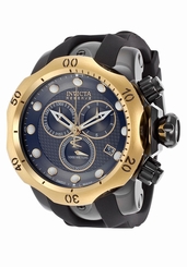 16154 Invicta Reserve 52mm Venom Swiss Chronograph Polyurethane Strap Watch