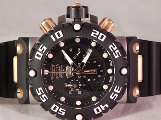 Invicta Mens Watch 0654 Subaqua Nitro Swiss Made Quartz Chronograph