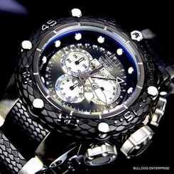 Invicta Subaqua Noma VI 6 52mm Swiss Chronograph Gunmetal Silver Steel Watch New