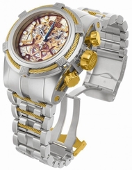 New Mens Invicta 14427 JT Bolt Zeus Swiss Chronograph Stainless Steel Watch