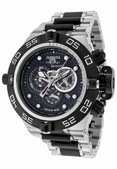 6546 Invicta Mens 50mm Subaqua Noma IV Swiss Chronograph Two Tone Bracelet Watch