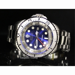 Invicta 16959 Reserve Quartz Blue Dial Skeleton Stainless Steel Men's Watch