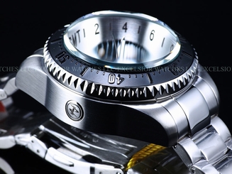 Invicta Reserve 52mm Deep Dish HYDROMAX Swiss Quartz GMT Black Dial 1000M Diver