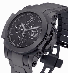 New Invicta 18700 Swiss Made SW500 Automatic Chronograph Triple Black out Watch