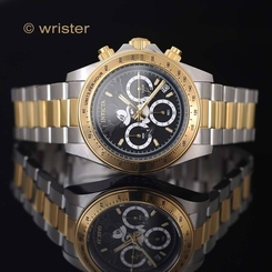 Invicta Disney Mickey Mouse Limited Edition 18k Gold IP Chronograph Men's Watch