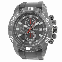 Invicta Men's Pro Diver Chrono Grey Stainless Steel/Polyurethane Watch 21777