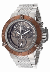 17618 Invicta 50mm Subaqua Noma III Swiss Quartz Chronograph SS Bracelet Watch