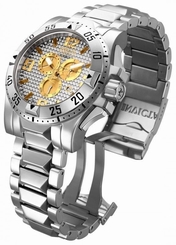 New Men's Invicta 15315 Excursion Reserve Swiss Chrono Grey Textured Dial Watch