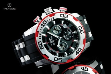 Invicta Men's 50mm Pro Diver Quartz Chronograph Silicone Strap Watch - 22307