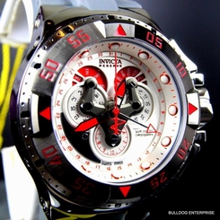 Invicta Reserve Excursion Chronograph Swiss 5040F Master Calendar Gray Watch New