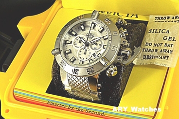 Invicta 1894 Mens 50mm Subaqua Noma III Swiss Quartz Chronograph Bracelet Watch 843836018944