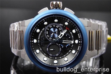 Fake AAA Mens Invicta 14305 Reserve Specialty Blue Black Chronograph Swiss Watch New Watch