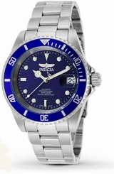 Invicta 9094OB Pro Diver Automatic Date Blue Dial Stainless Steel Mens Watch