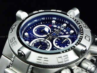 New Invicta 50mm Subaqua Noma IV Retrograde Swiss Made Chrono Bracelet SS Watch