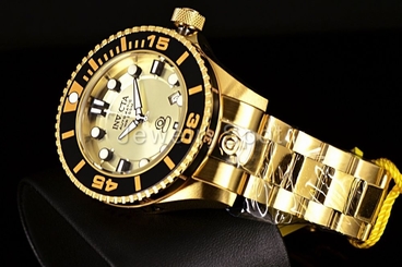 Invicta 47mm Grand Diver 2 Gen II Automatic Gold Stainless Steel Bracelet Watch!