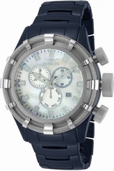 New Mens Invicta 13845 Bolt Sport MOP Dial Ceramic Bracelet Watch