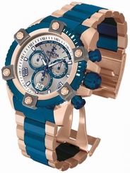 New Mens Invicta 13024 Reserve Swiss Chronograph Two tone Stainless Steel Watch