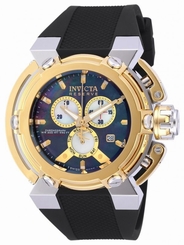 New Men's Invicta 18727 Reserve X-Wing Swiss Black MOP Dial Silicone LE Watch