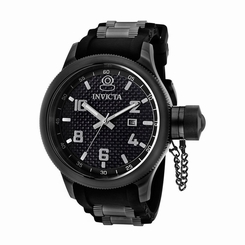 Invicta 0555 Men's Russian Diver Gunmetal Quartz Watch 843836005555
