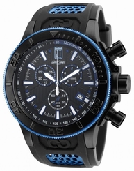 Invicta Limited Edition Jason Taylor Swiss Chronograph Black/Blue Watch #19578