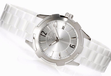 New Invicta 15830 Ceramics 36mm Quartz Stainless Steel Bracelet Watch